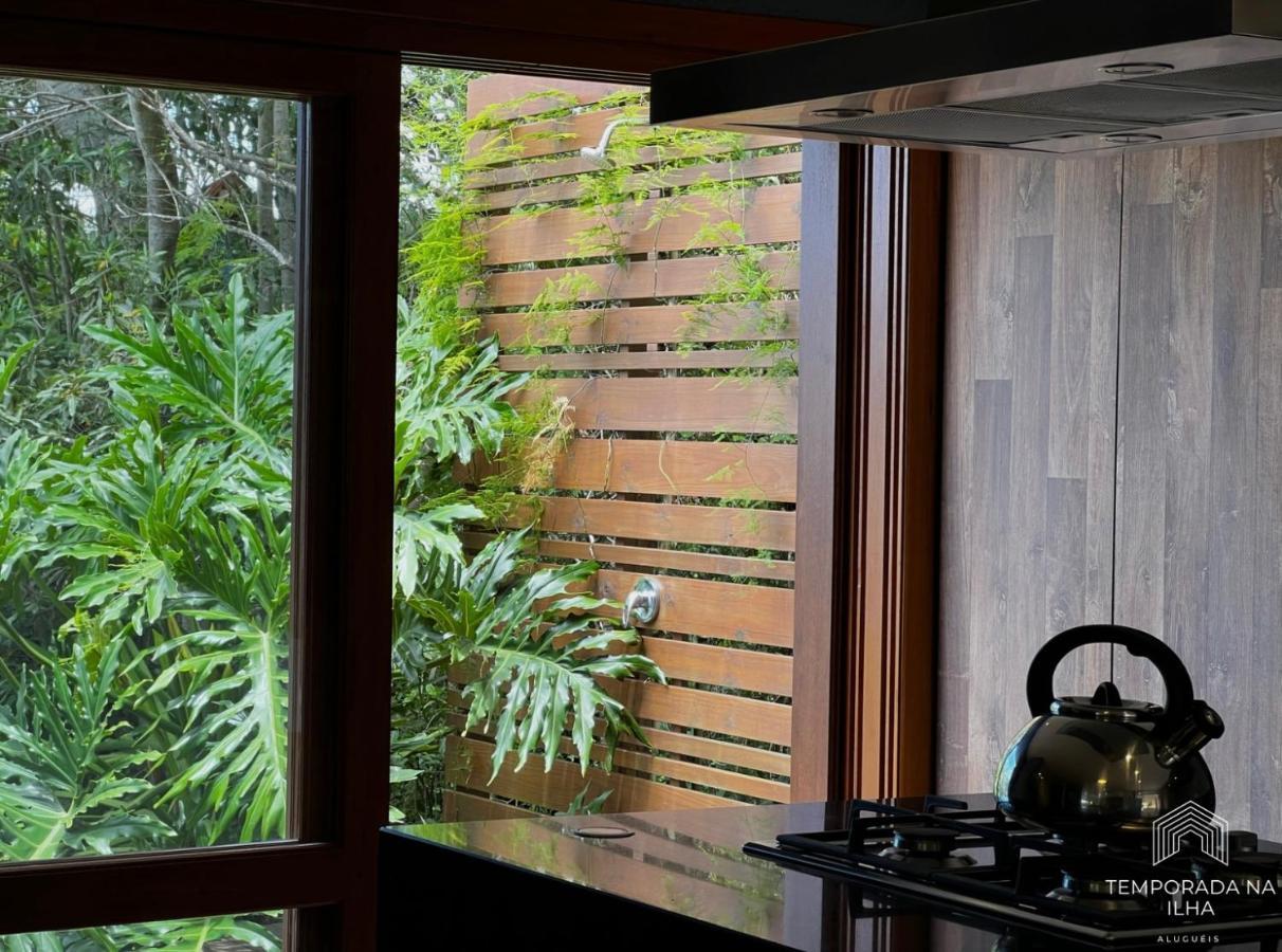 Casa De Praia No Rosa - Vista Para Lagoa De Ibiraquera Имбитуба Экстерьер фото